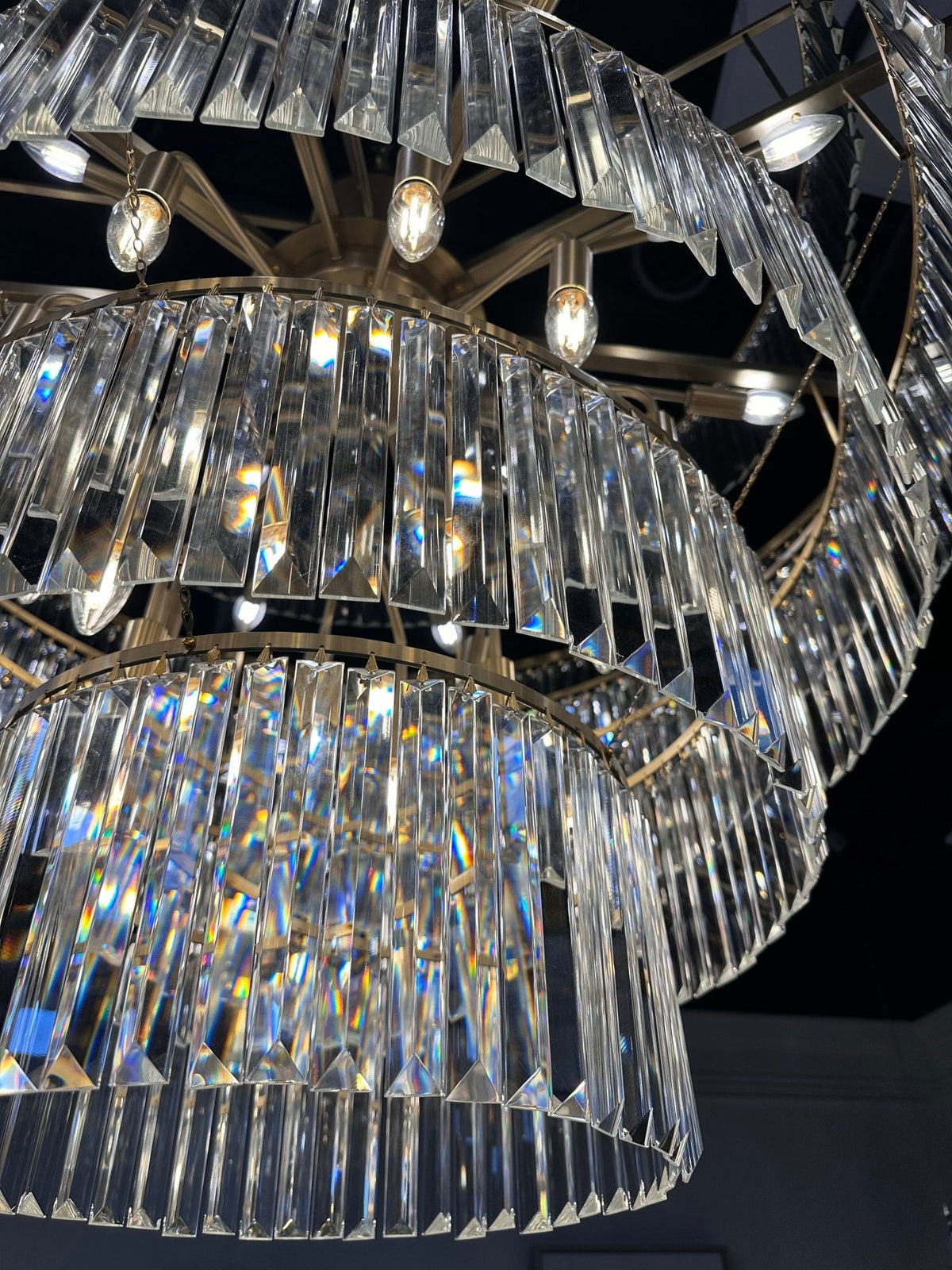 Polaris Crystallin Chandelier Kit, 2 Cartons chandeliers| Uttermost