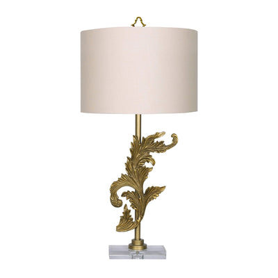 POLY 28" LEAF TABLE LAMP, GOLO - Al Rugaib Furniture