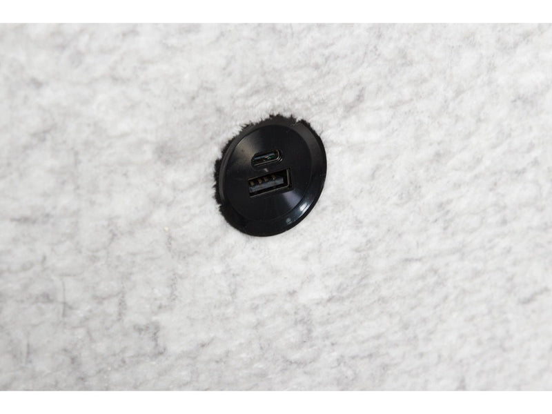 Poppleton 2 - Piece Sectional with Pop Up Sleeper and Chaise - Al Rugaib Furniture