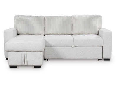 Poppleton 2 - Piece Sectional with Pop Up Sleeper and Chaise - Al Rugaib Furniture