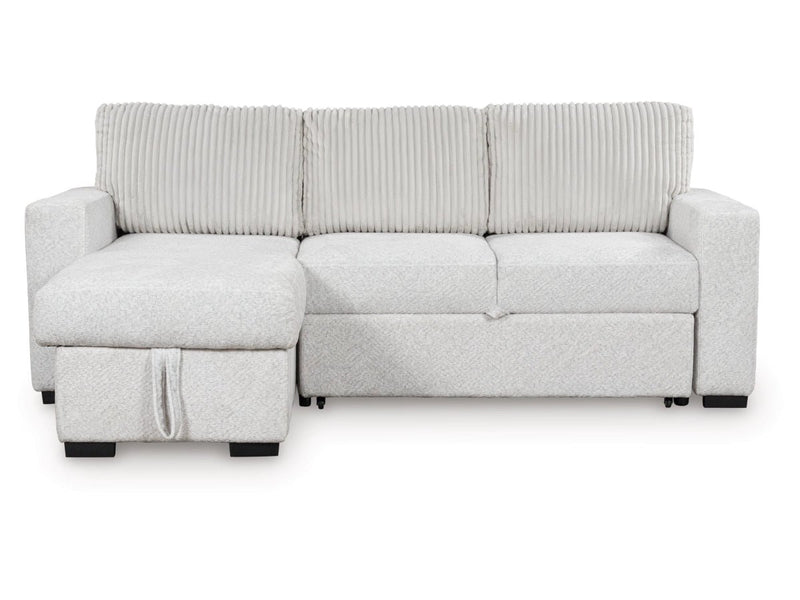 Poppleton 2 - Piece Sectional with Pop Up Sleeper and Chaise - Al Rugaib Furniture