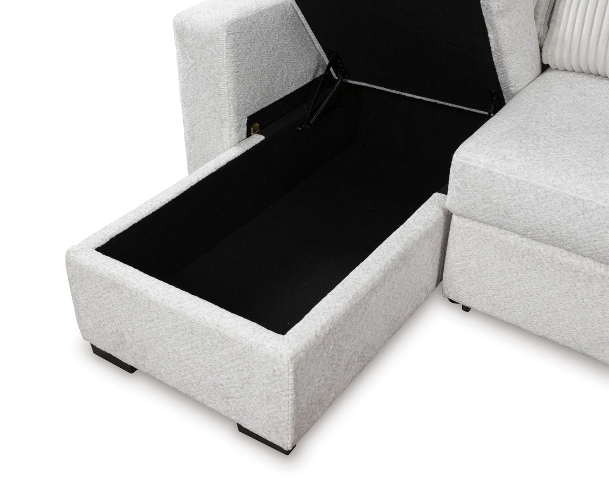 Poppleton LAF Chaise Sectionals| Ashley Homestore