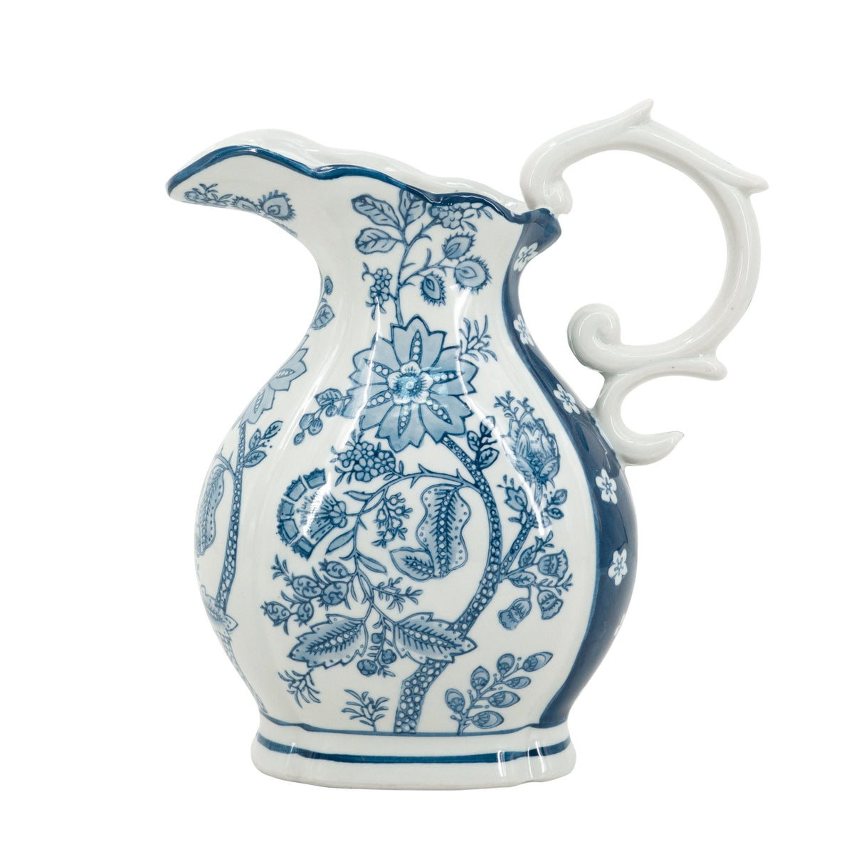Porcelain Blue And White Pitcher Vases and Jars| Roots Furniture