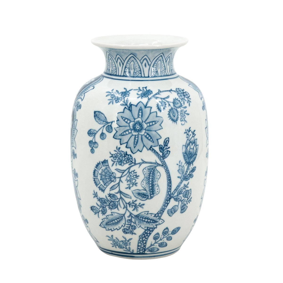 Porcelain Blue And White Vase Vases and Jars| Roots Furniture