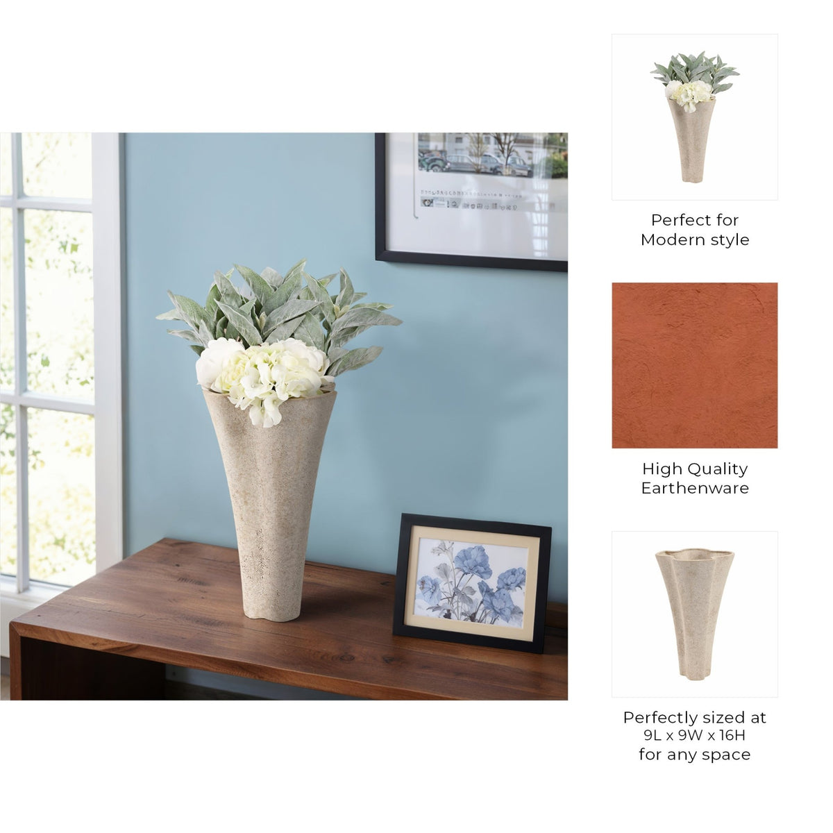 Porto Portugal Vase Vases and Jars| Sagebrook Home