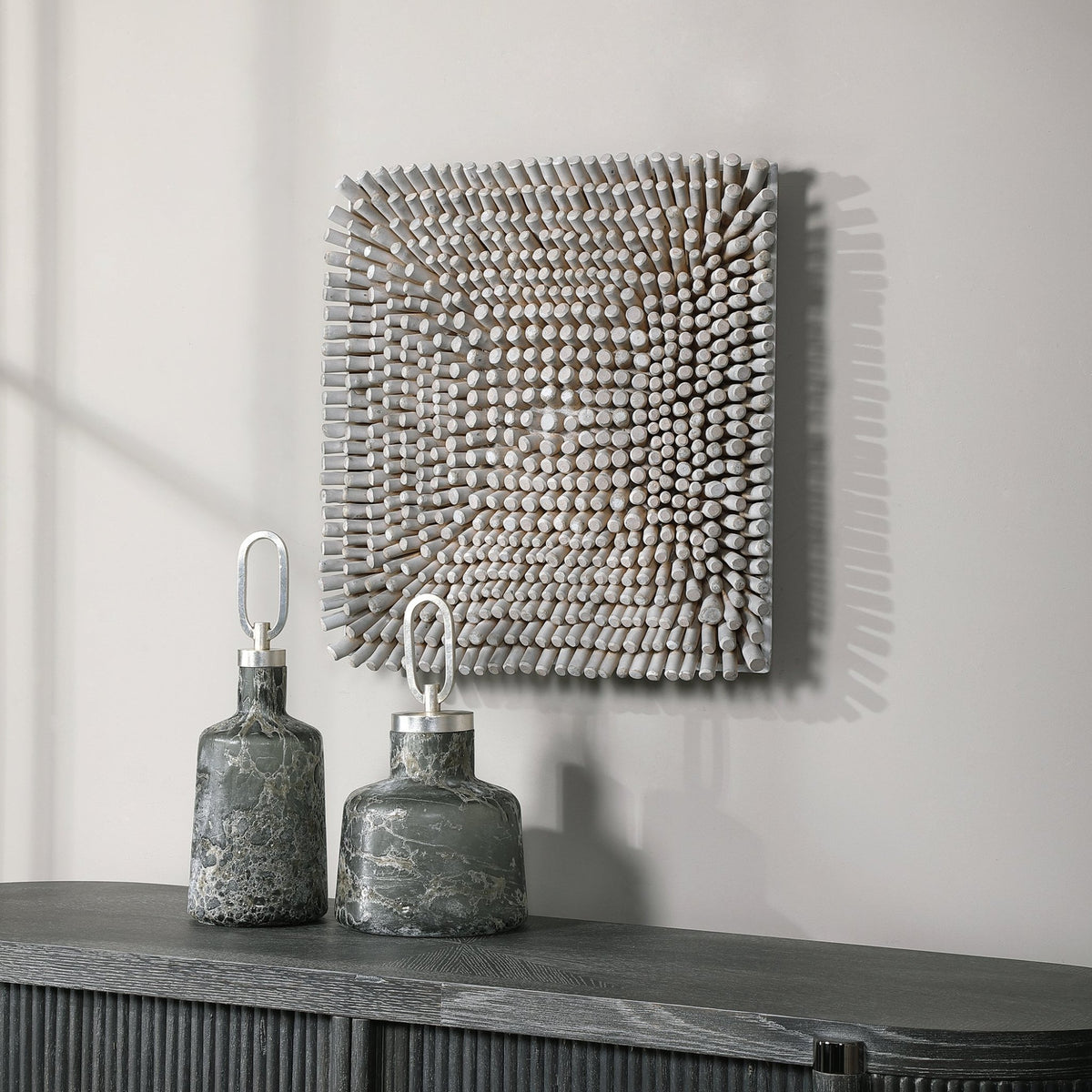 Portside Wood Wall Panel Table Decors| Uttermost