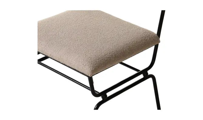 Posta Dining Chair Beige - Al Rugaib Furniture