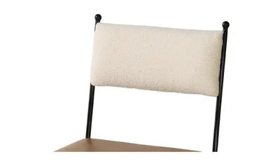 Posta Dining Chair Brown Leather - Al Rugaib Furniture