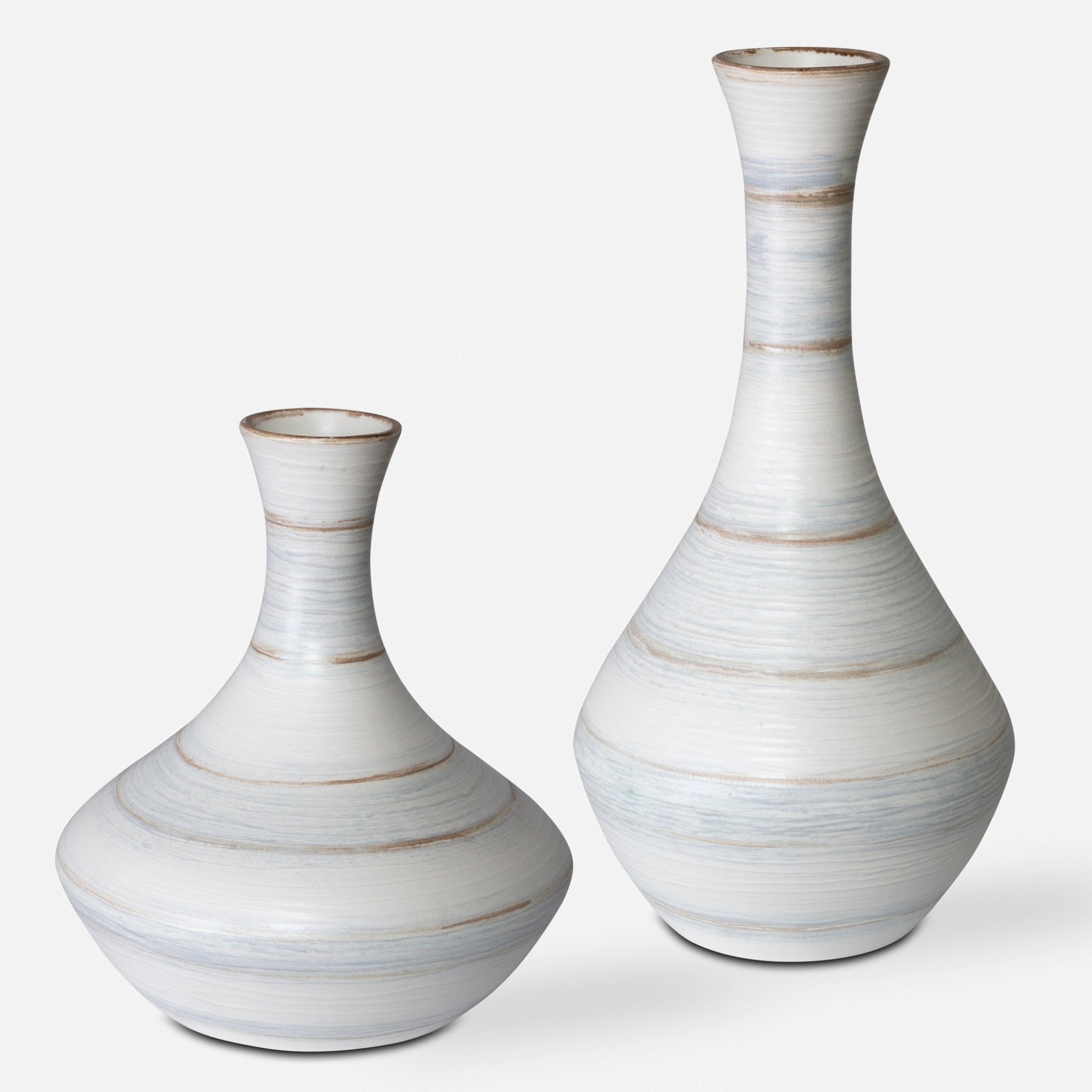 Potter Vases, S/2 Vases and Jars| Uttermost