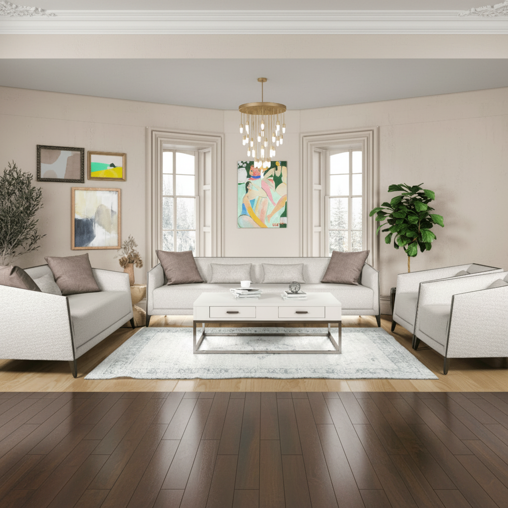 Prestige Cream Living Room Set Living Room Sets| Roots Furniture
