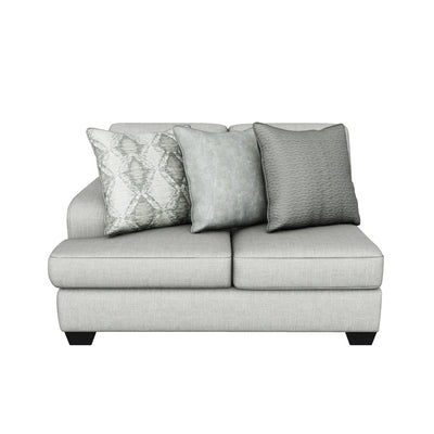 كنبة بمقعدين بزاوية يسار