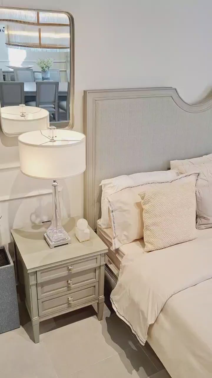 Load video: Harper Vintage Blue - Dresser