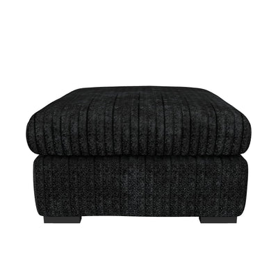 Midnight-Madness Oversized Accent Ottoman