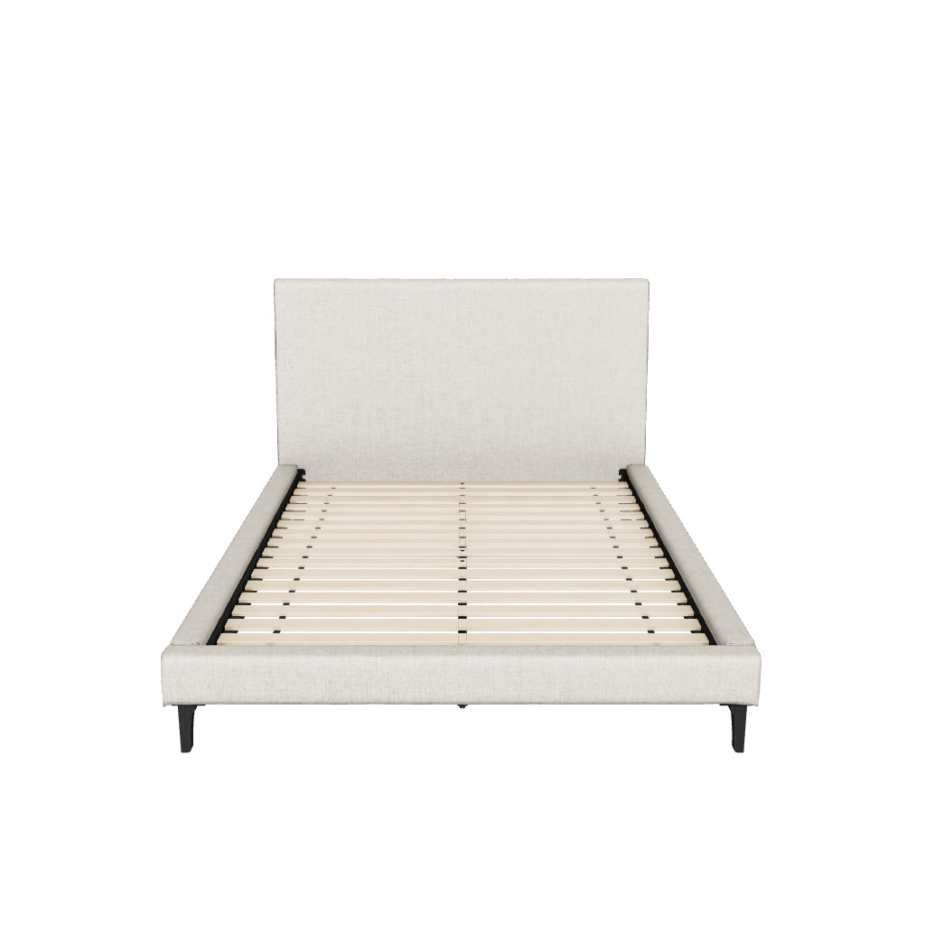 Cielden Queen Upholstered Bed with Roll Slats