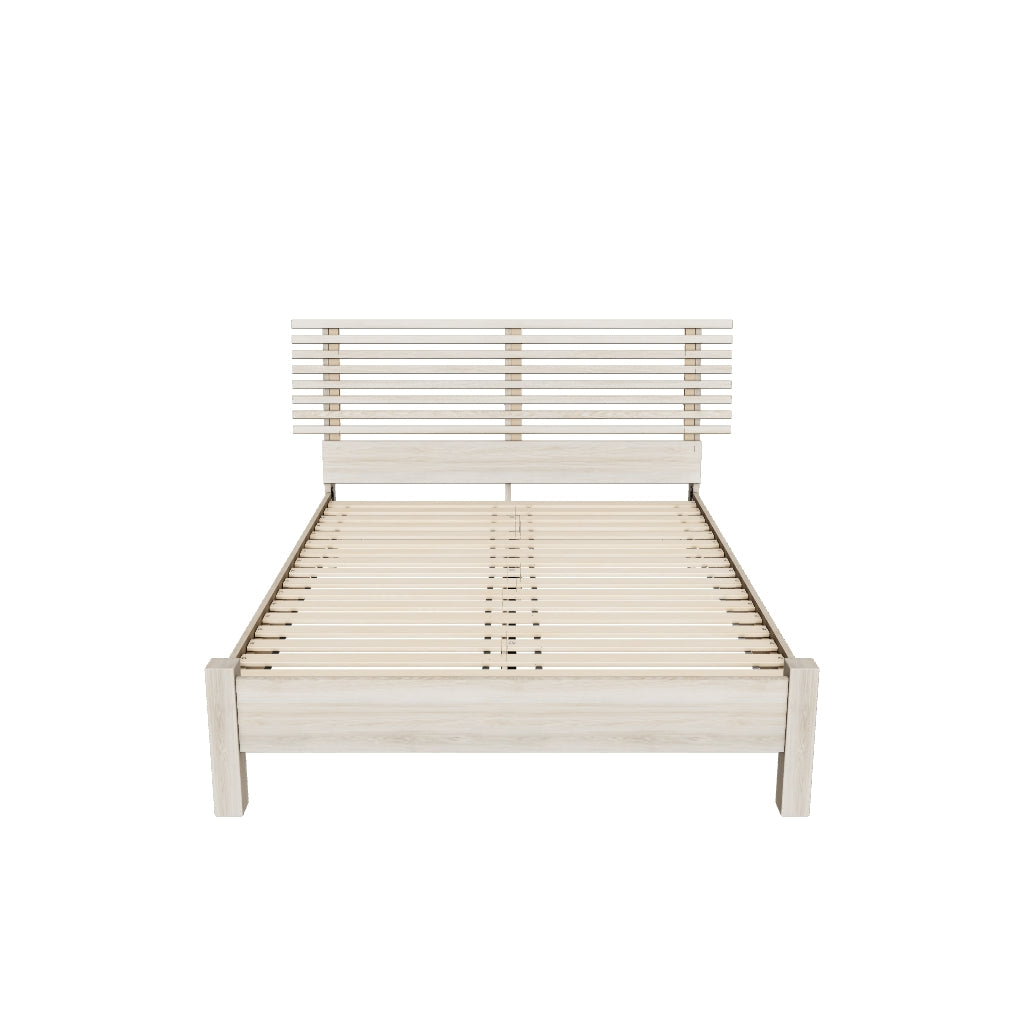 Hasbrick Queen Slat Panel Bed