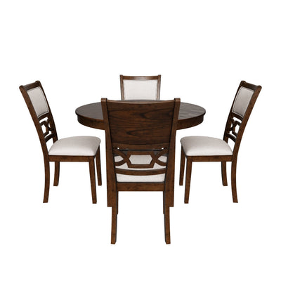 Langwest Dining Table and 4 Chairs (Set of 5)