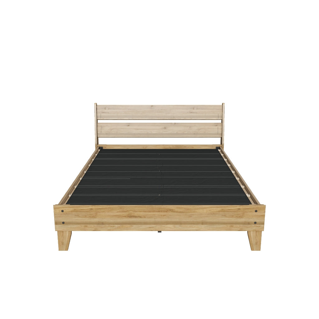 Deanlow Queen Platform Panel Bed