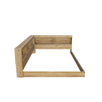 Deanlow Full Bookcase Storage Bed