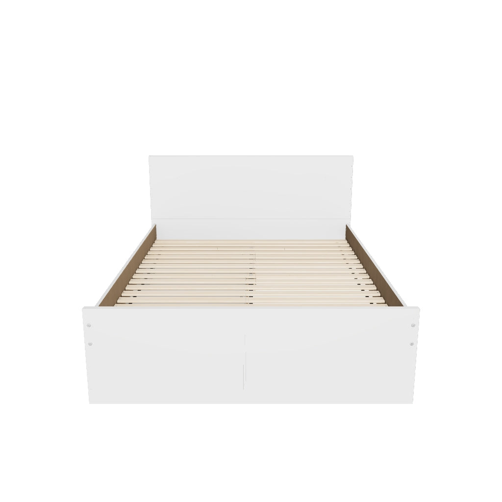 Onita Queen Panel Platform Bed with 1 Side Storage