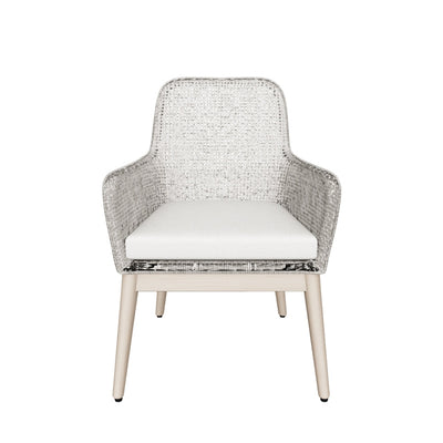 كرسي طعام خارجي من مجموعة سيتون كريك (طقم من 2)