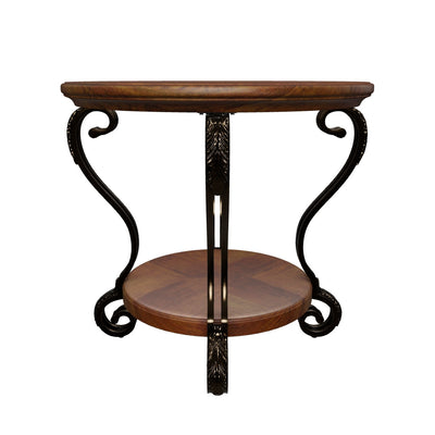 ROUND END TABLE