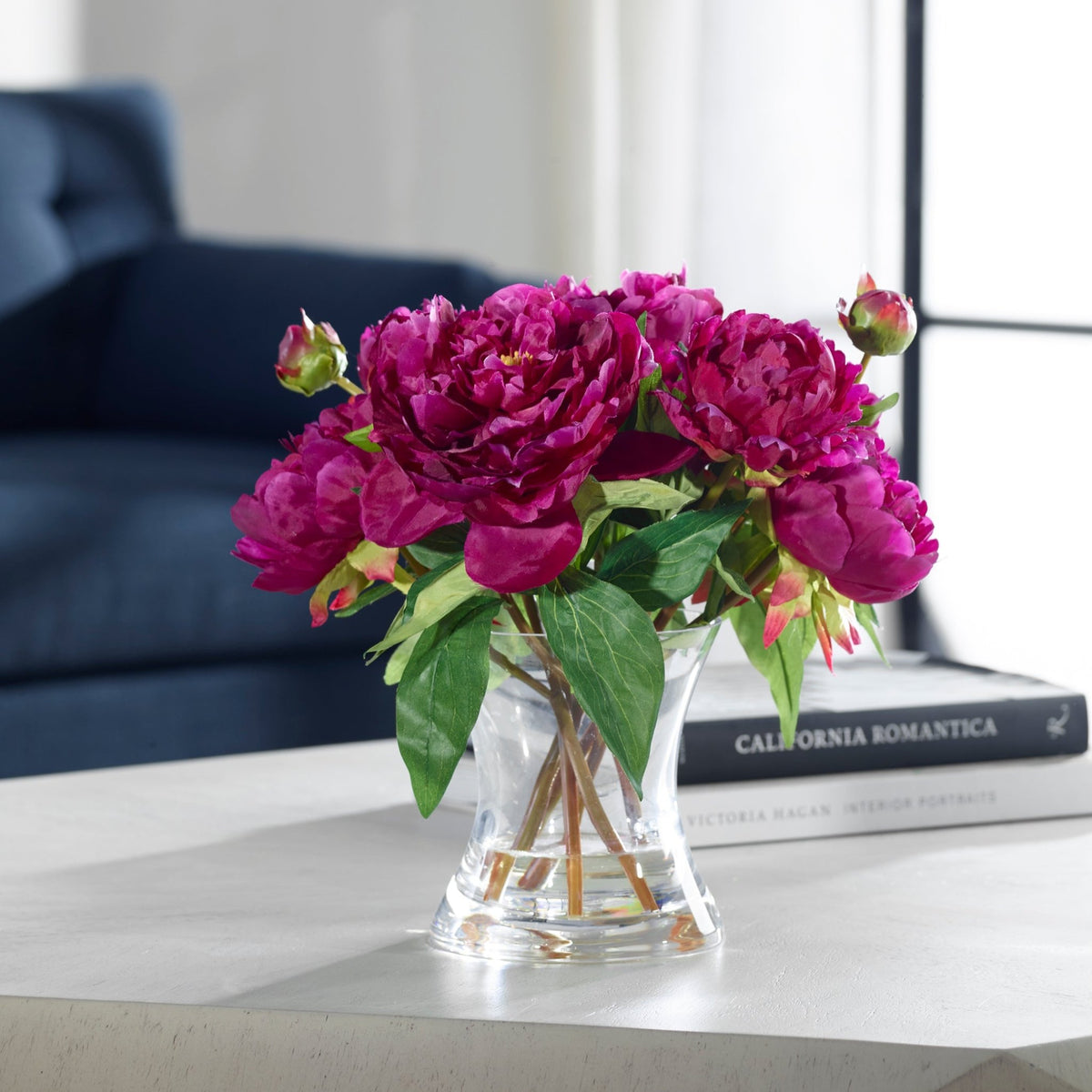 Prima Peony Bouquet Table Decors| Uttermost