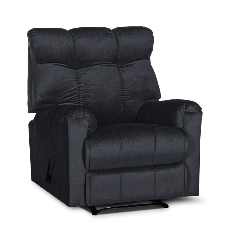 Prime Comfort | Velvet Rocking Recliner Chair - Al Rugaib Furniture