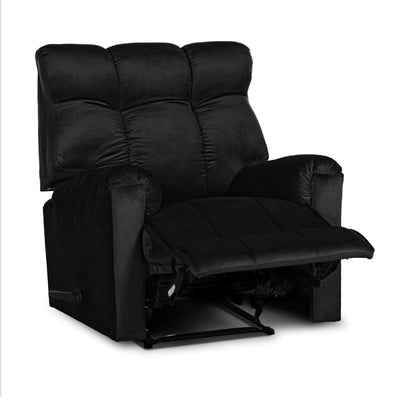 Prime Comfort | Velvet Rocking Recliner Chair - Al Rugaib Furniture