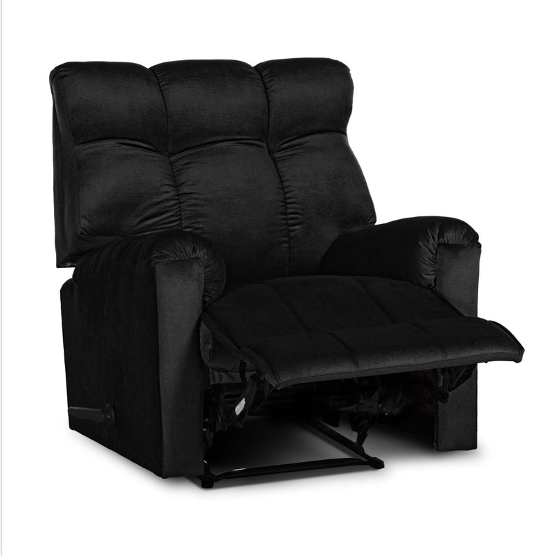Prime Comfort | Velvet Rocking Recliner Chair - Al Rugaib Furniture