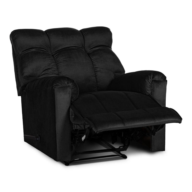 Prime Comfort | Velvet Rocking Recliner Chair - Al Rugaib Furniture