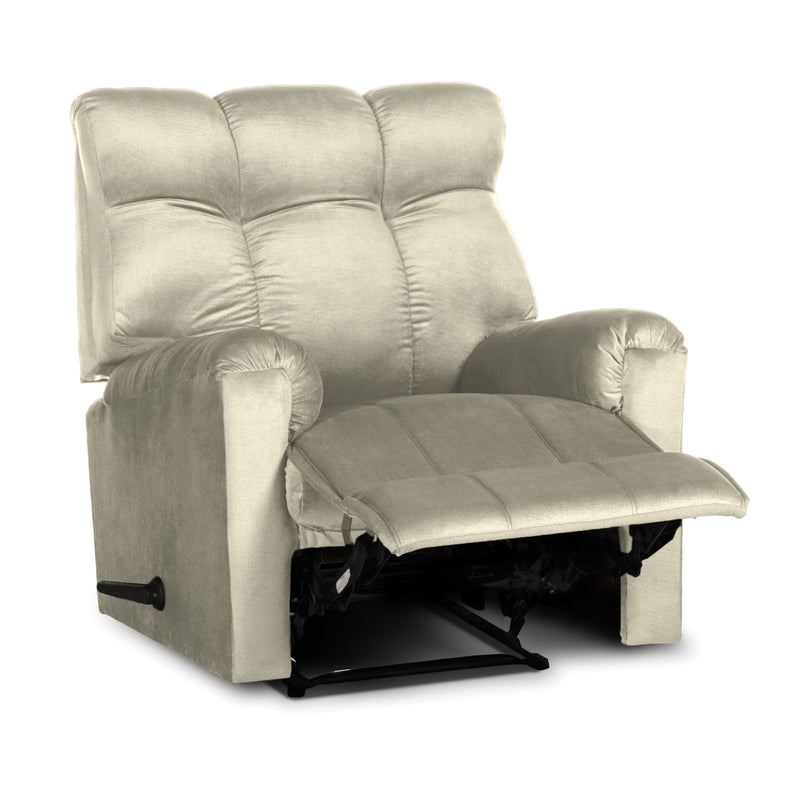 Prime Comfort | Velvet Rocking & Rotating Recliner Chair - Al Rugaib Furniture