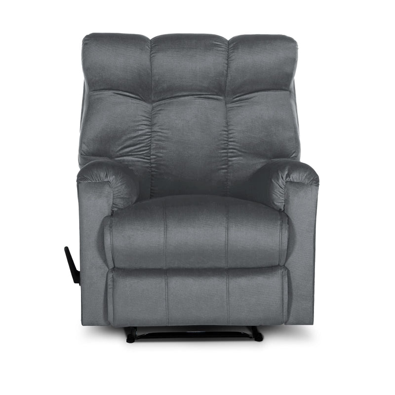 Prime Comfort | Velvet Rocking & Rotating Recliner Chair - Al Rugaib Furniture