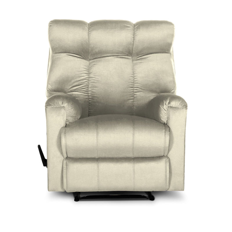 Prime Comfort | Velvet Rocking & Rotating Recliner Chair - Al Rugaib Furniture