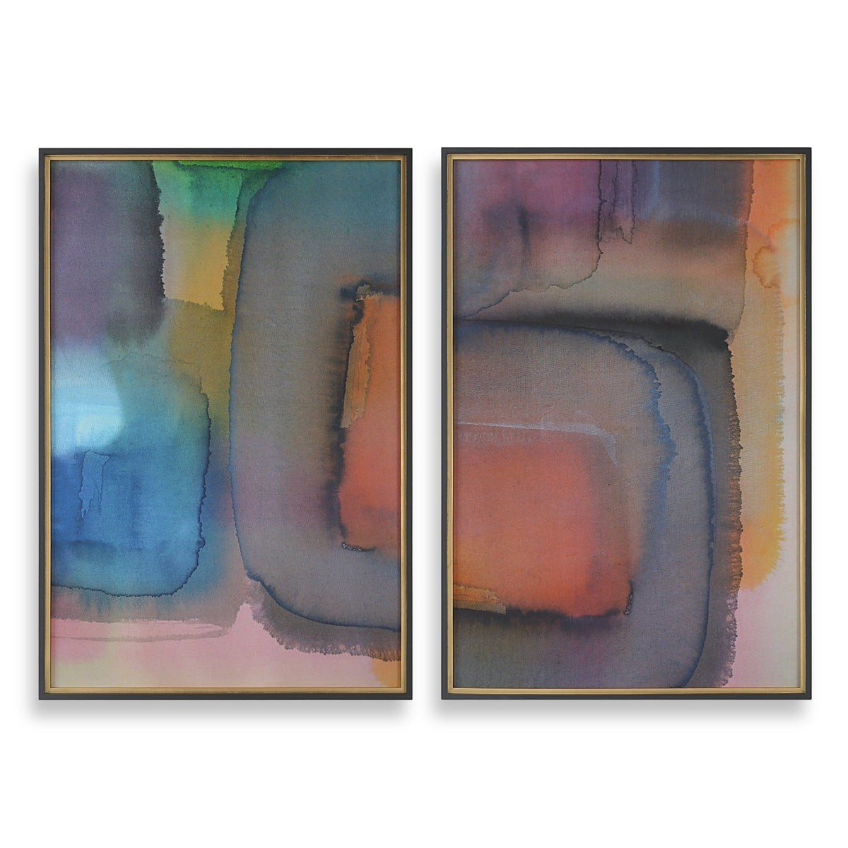 Prismatic Framed Prints, S/2 Table Decors| Uttermost