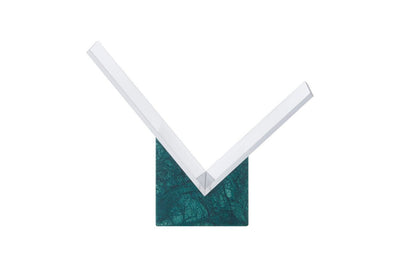 Pristine Book holder with Green marble Base - Al Rugaib Furniture