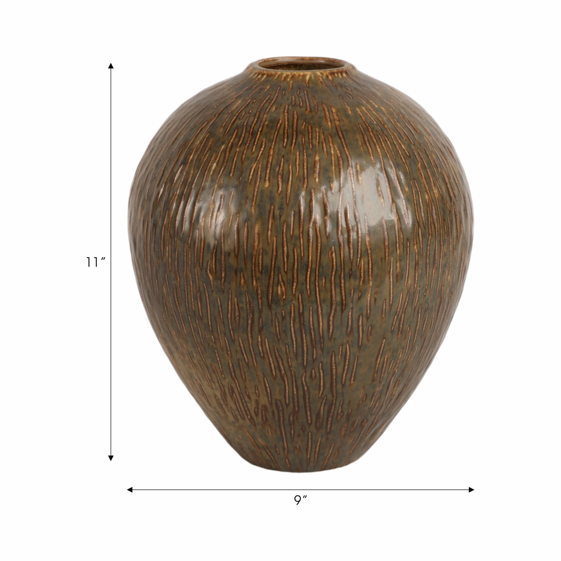 PROCIDA VASE, BROWN Vases and Jars| Sagebrook Home