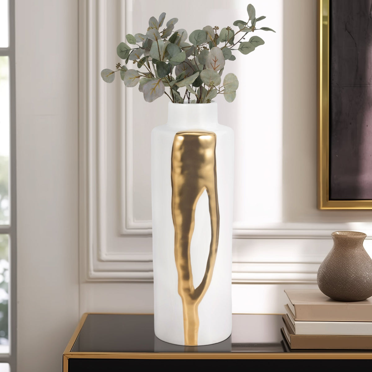 Procida Vase, White Vases and Jars| Sagebrook Home