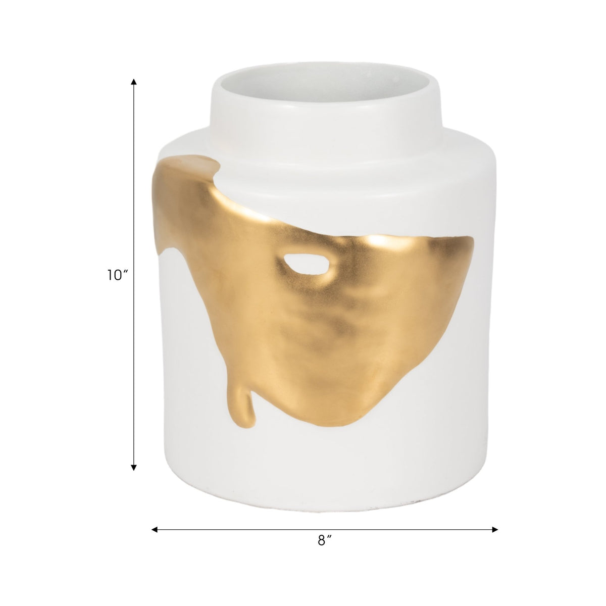 Procida Vase, White Vases and Jars| Sagebrook Home