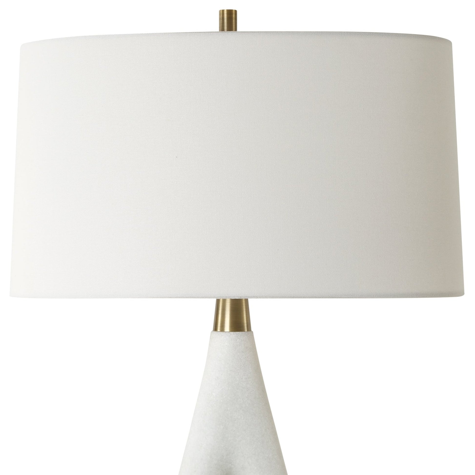 Promenade White Table Lamp Table Lamps| Uttermost
