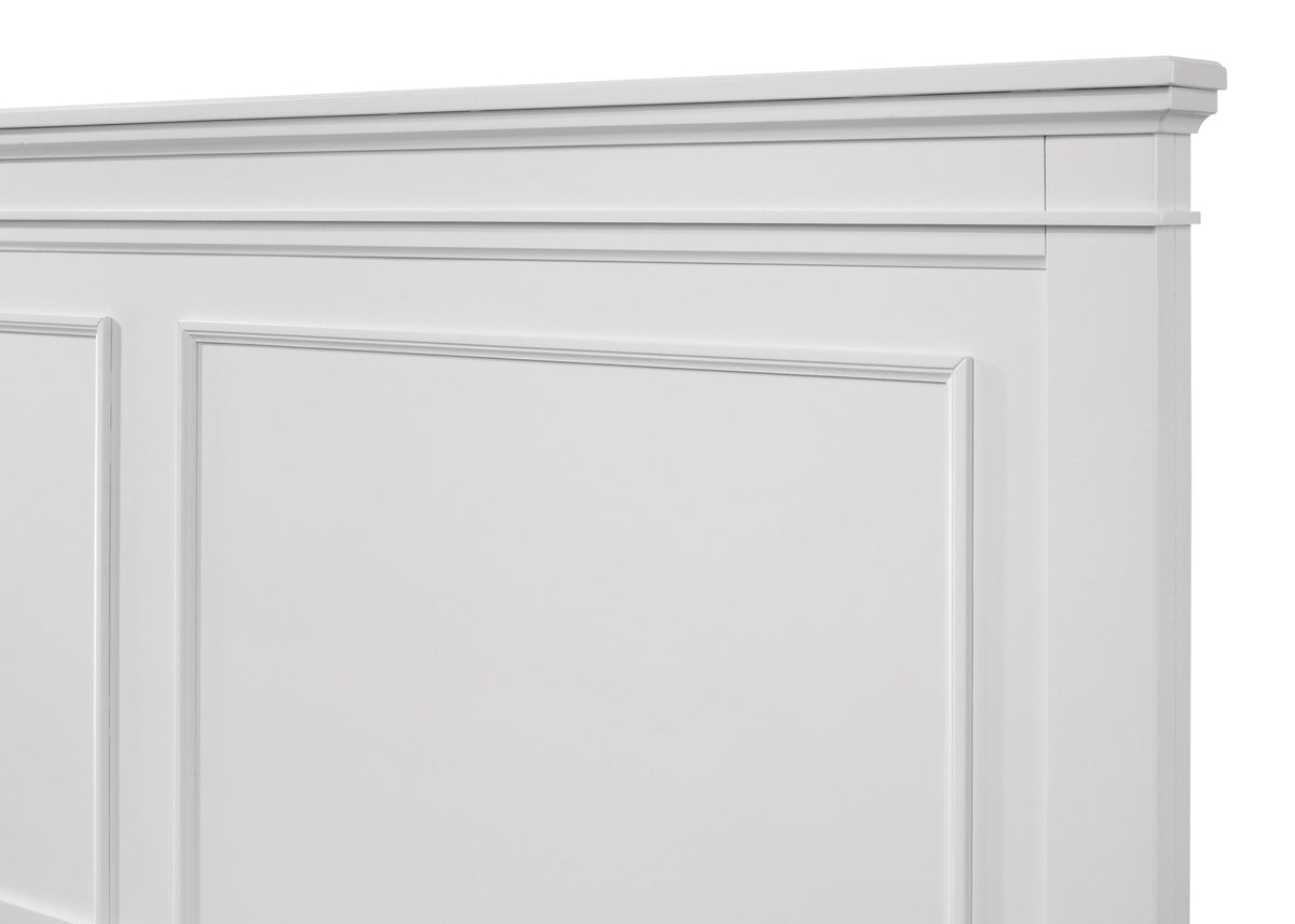 Provence White Wood King bed Beds| Roots Furniture