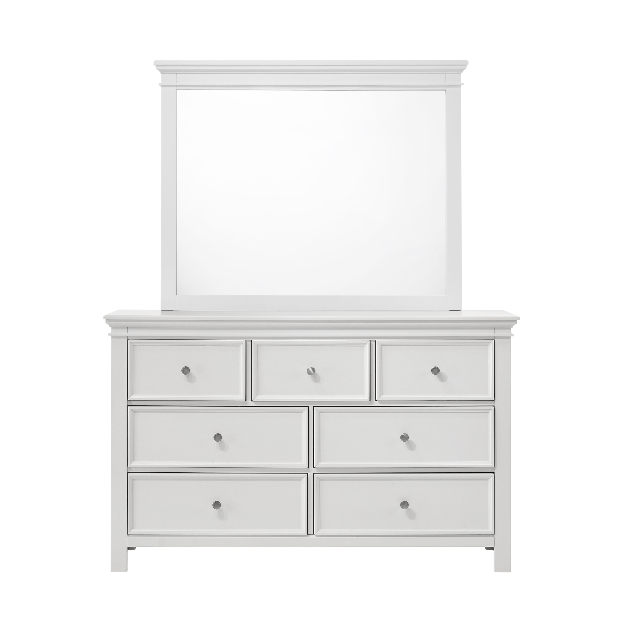 Provence White Wood Mirror Mirrors| Roots Furniture