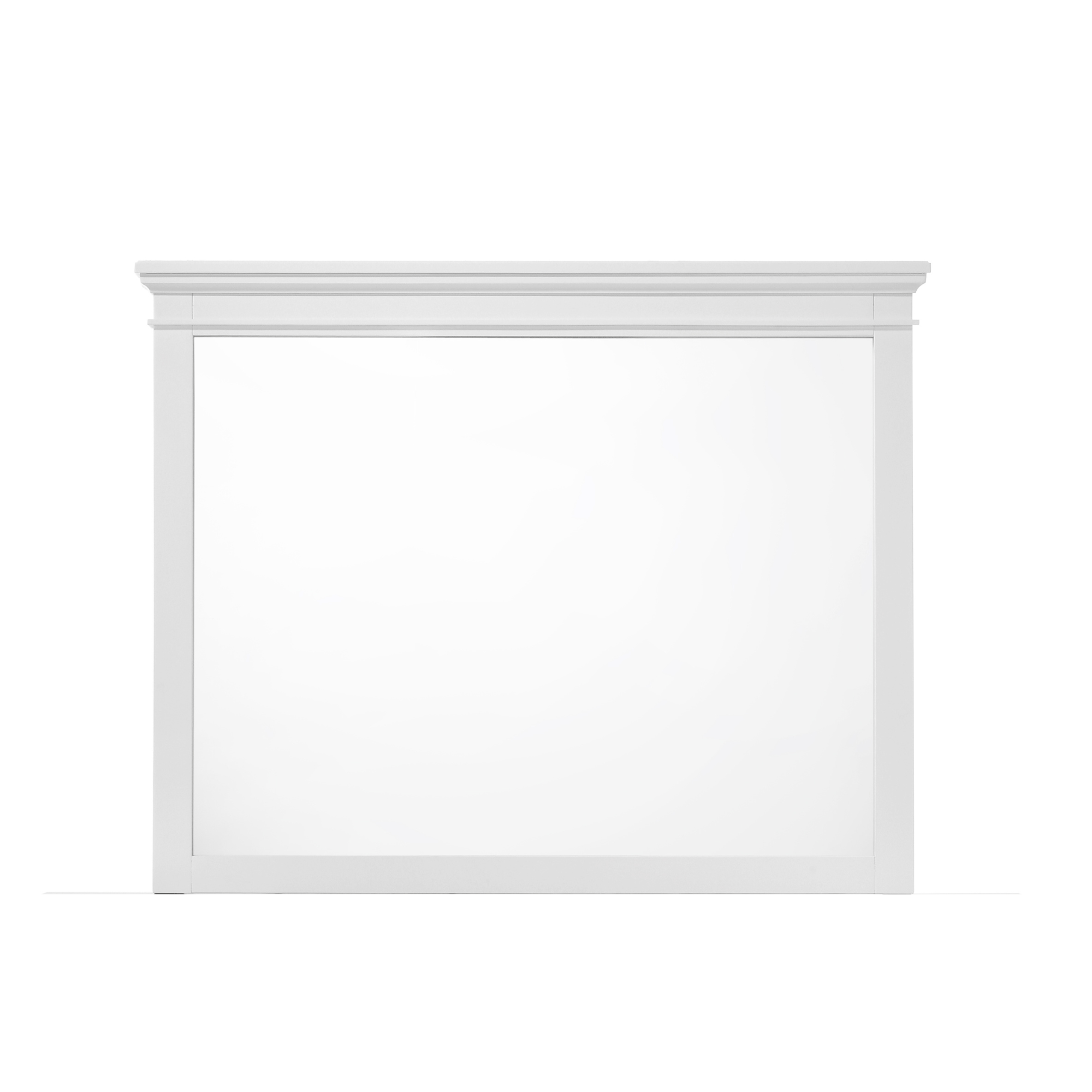 Provence White Wood Mirror Mirrors| Roots Furniture