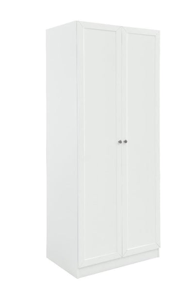 Provence White Wood Wardrobe - Al Rugaib Furniture