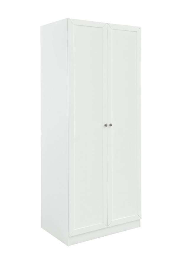 Provence White Wood Wardrobe - Al Rugaib Furniture