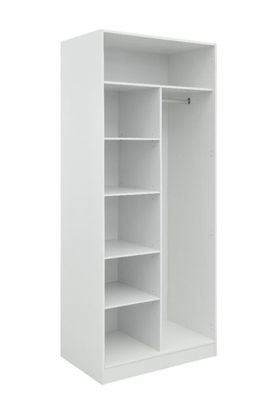 Provence White Wood Wardrobe - Al Rugaib Furniture