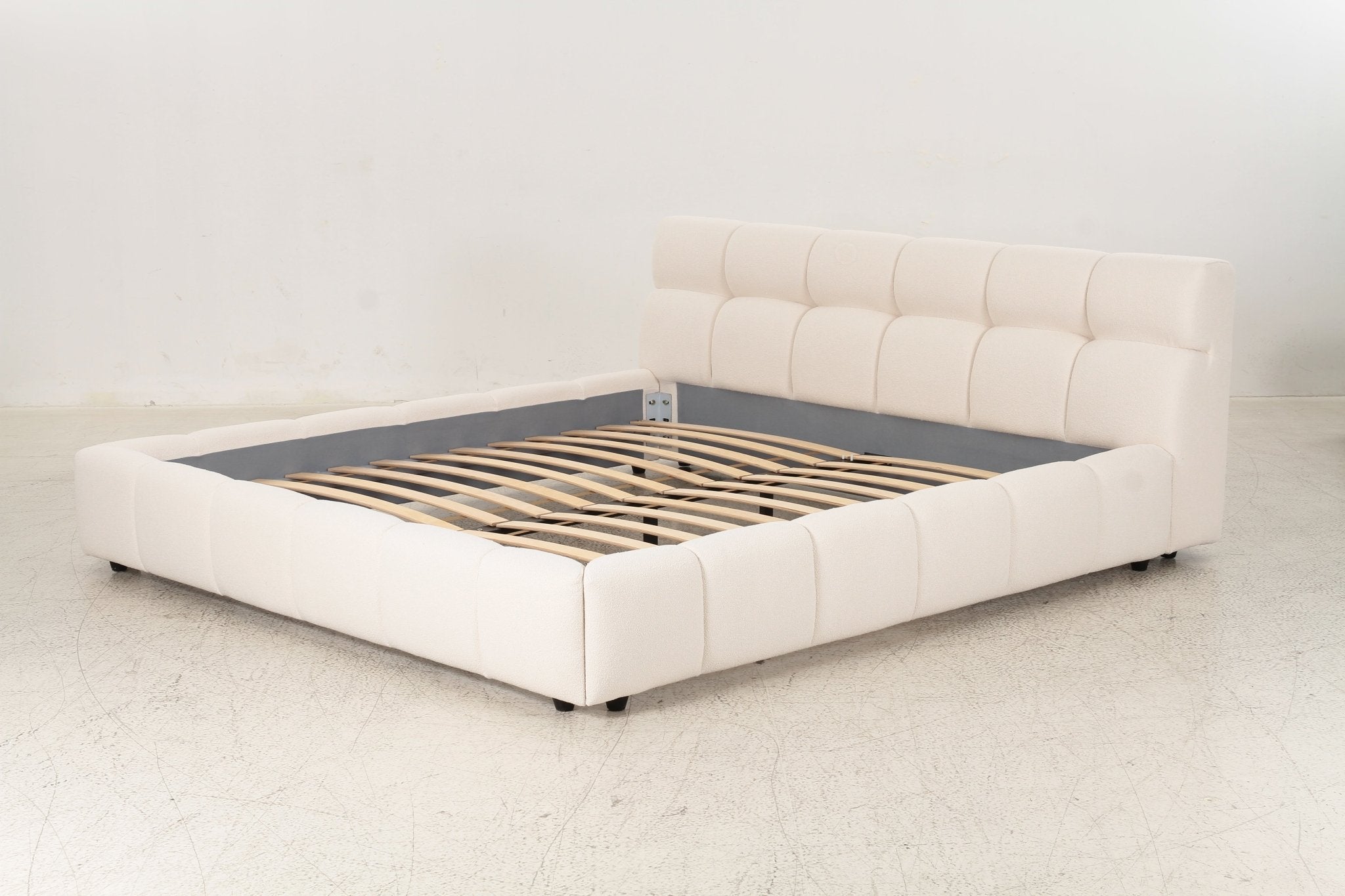 Pure Beige Essence KING BED Beds| Roots Furniture