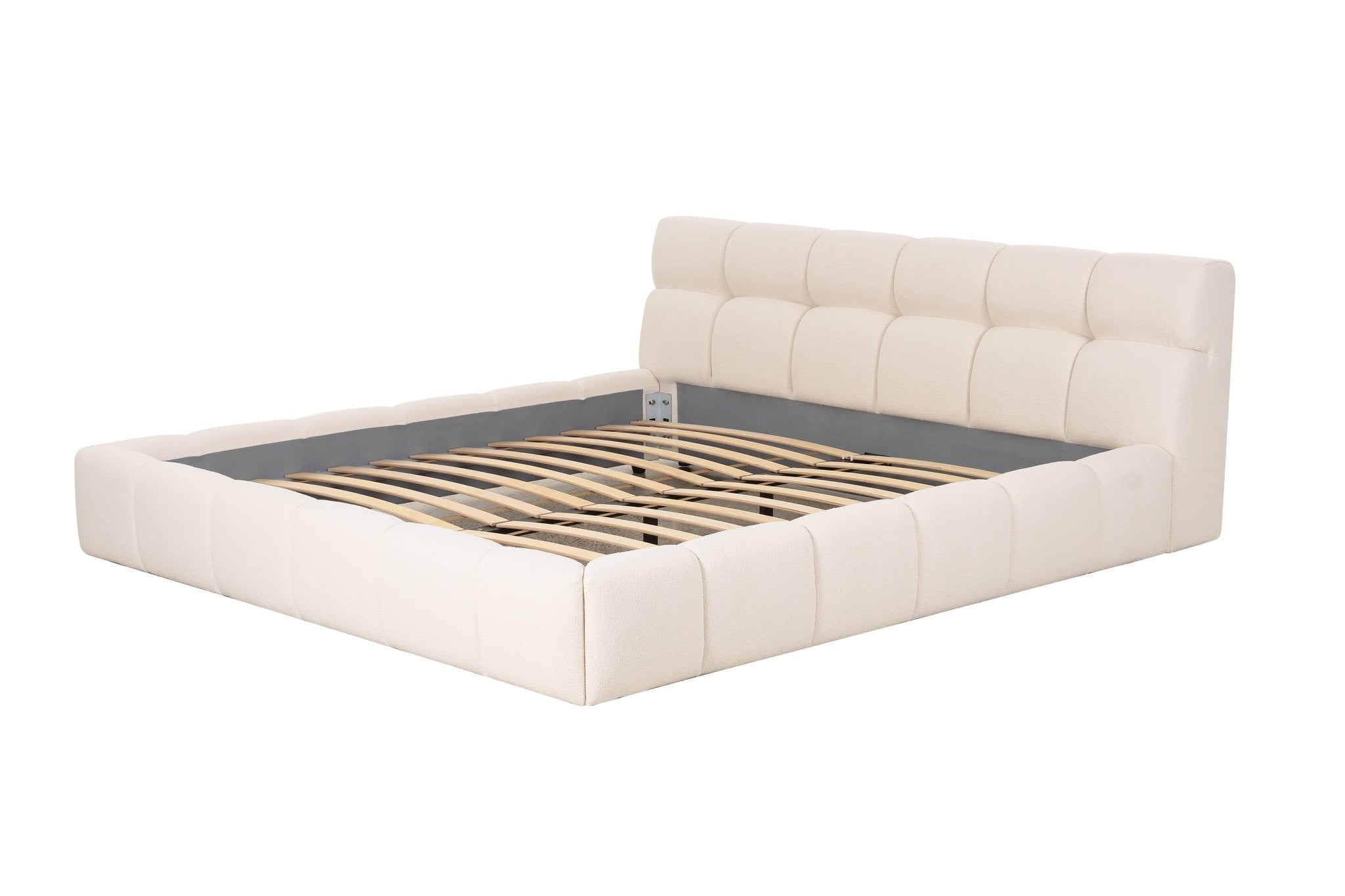 Pure Beige Essence KING BED Beds| Roots Furniture