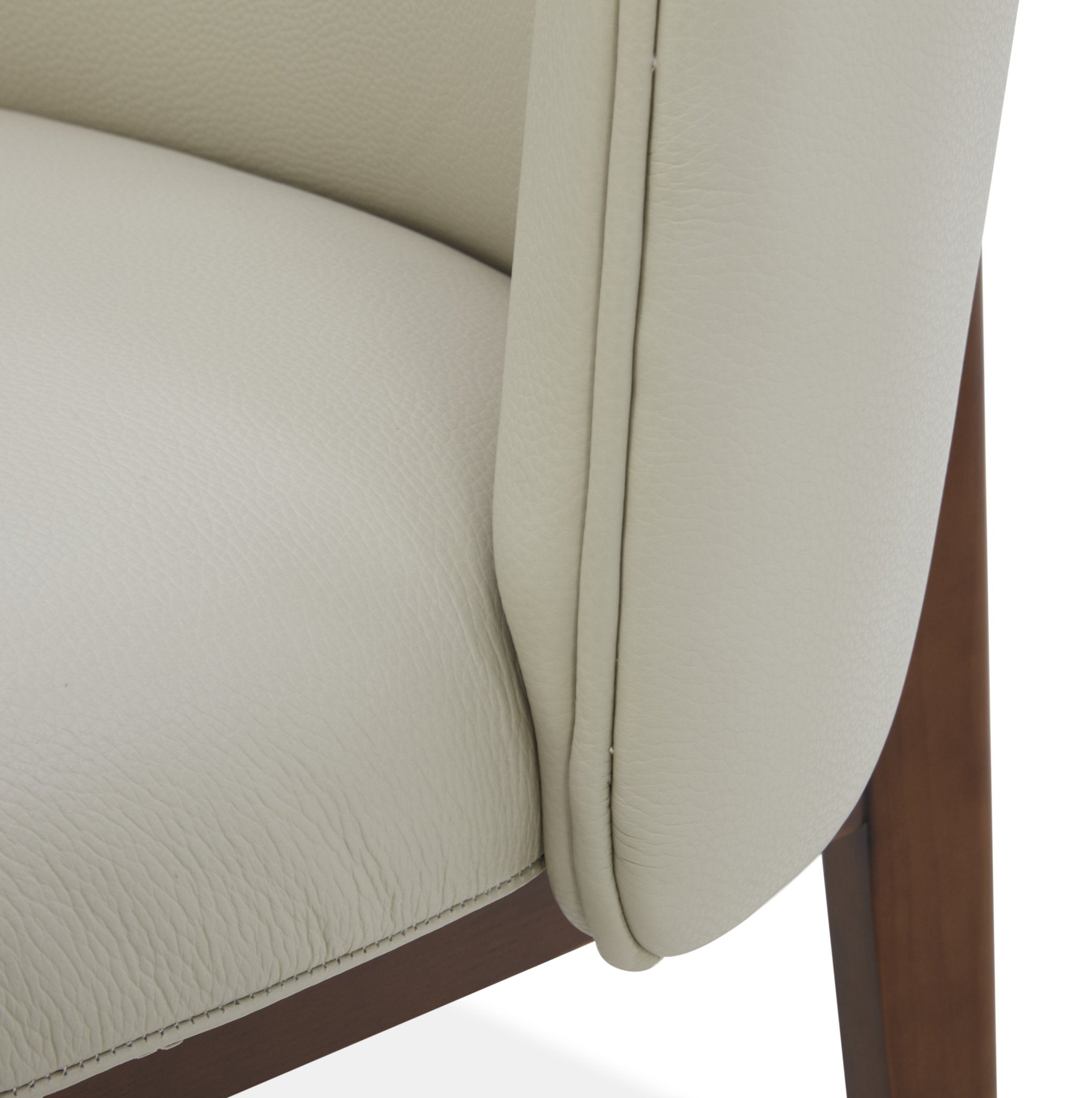 Quiet Storm off white Dining chair-leather Dining Chairs| Roots Furniture