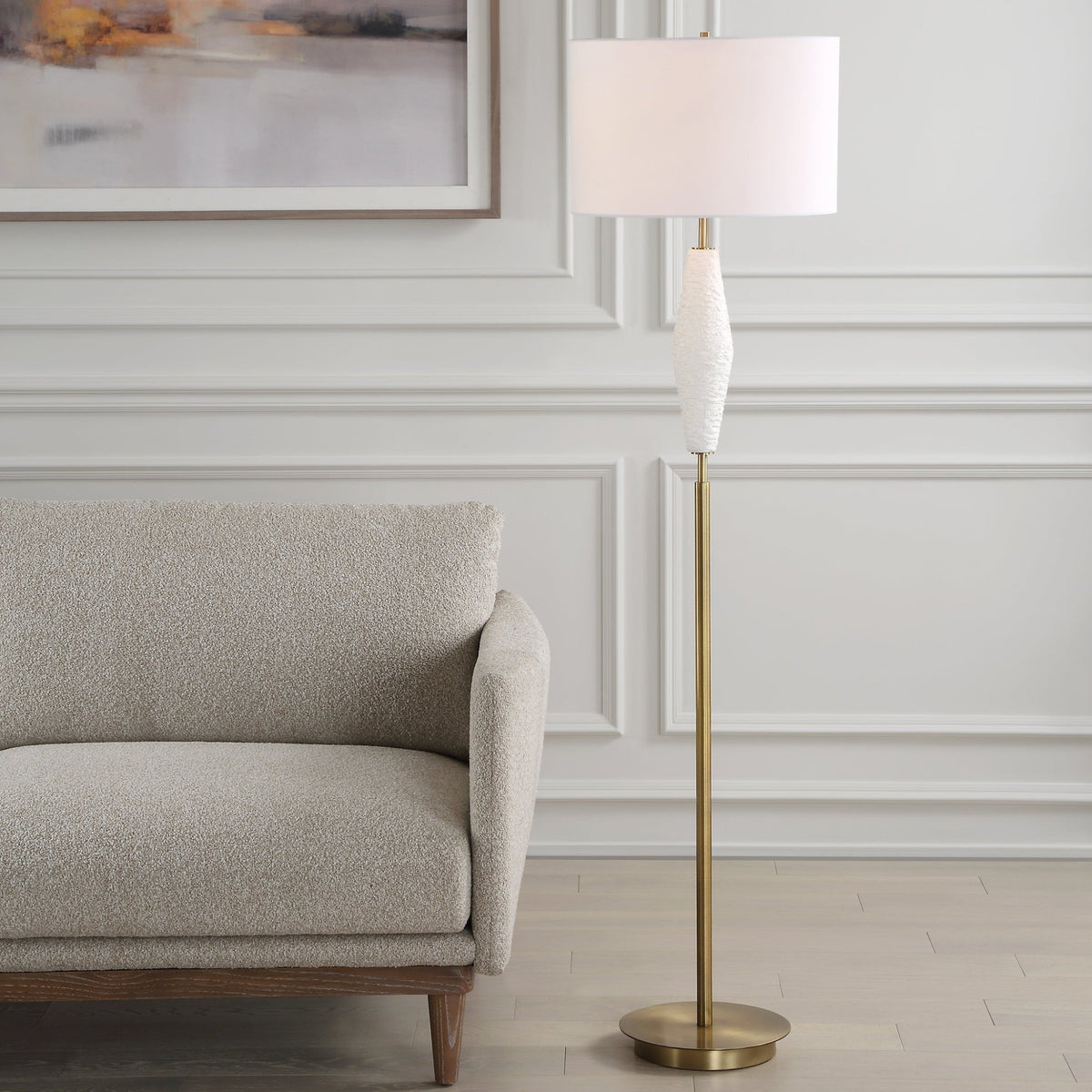 Quite The Buzz Floor Lamp Floor lamps| Uttermost