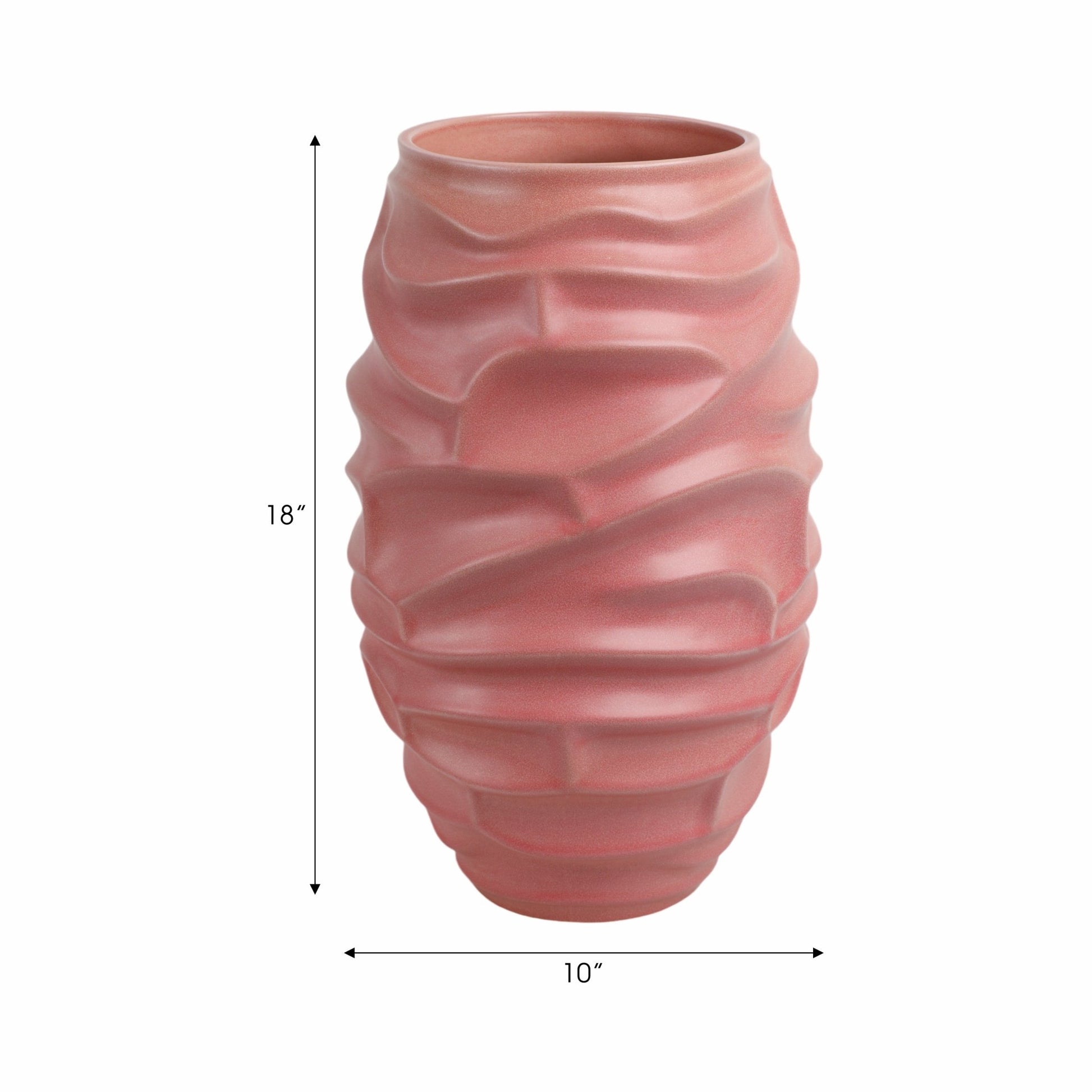 qunlan Porcelain Vase, Bean Red Vases and Jars| Sagebrook Home